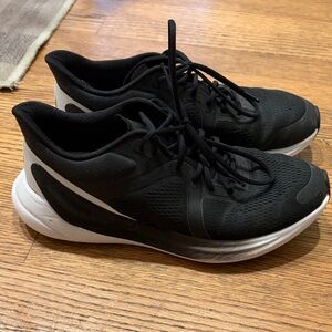 lululemon athletica Black and White Athletic Shoes. Gently worn!